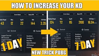 How To Increase Kd In Pubg Mobile || 15+ Kd Best Tips And Tricks Increase Your Kd Pubg Mobile