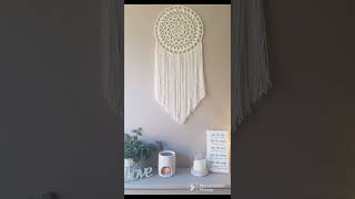 macrame dream catchers