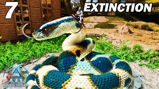 Je capture le nouveau Python Géant ! Ark Survival Ascended Extinction 7