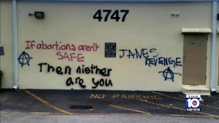 Hialeah pro-life clinic targeted by vandals who post threats, hateful messages