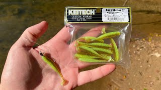 TINY Keitech Easy Shiner Swimbaits Catch EVERYTHING!!