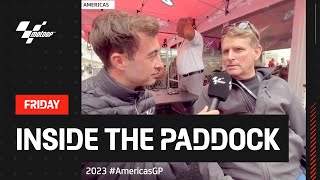 Wayne Rainey joins Inside The Paddock! 🤩 | Friday at the 2023 #AmericasGP 🇺🇸