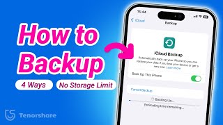 How to Backup iPhone Before Selling? 4 FREE Ways! - Fast \u0026 No Storage Limit [2025]