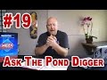 Under gravel Filter, Pond Maintenance, My favorite Pond To Build - Ask T.P.D. Show 19