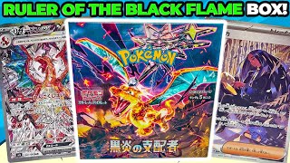 Pokemon Ruler Of The Black Flame Japanese Booster Box OPENING!