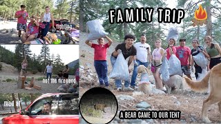 we went on a FAMILY CAMPING TRIP *chaos*