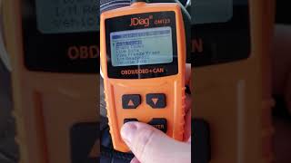 Review of JDiag OM123 Enhanced OBD2 Scanner Car Diagnostic Scan Tool