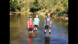 Creek Walk-  Exploring the Lower End of Holland Fork, Part 1