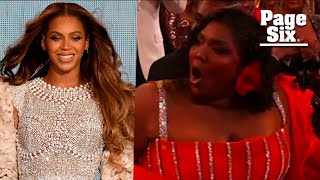 Grammys 2023: Lizzo desperately tries to spot Beyoncé in the crowd | Page Six Celebrity News