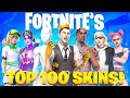 100 *TRYHARD* Fortnite Skins!