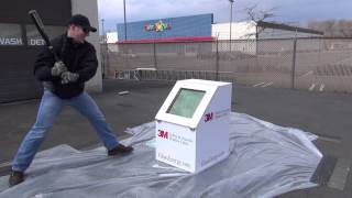 3M GlassEnergy Security Film Demo