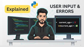 Python User Input & Type Casting | Fixing the TypeError! Python Course #Lec08 CodeWithFarhanAkhtar