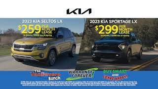 VanDevere Kia - Labor Day 2023 - Lease Seltos or Sportage