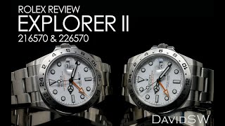 Rolex Explorer II 216570 vs Explorer II 226570