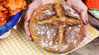 A perfect recipe for bakery-like bread, WITHOUT MIXING - I don't buy BREAD anymore