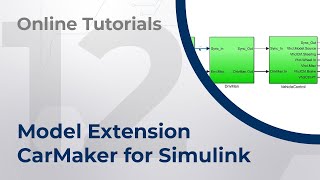 Online Tutorials - 12 - CarMaker for Simulink - CarMaker Model Extensions