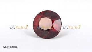 Certified Natural Hessonite Garnet 3.92 Ct (Ceylon) - Rare ( Call +91 9784933600)