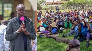 RUTO'S POINTMAN MP KIBOREK STORMS GACHAGUA'S BEDROOM IN MATHIRA. LISTEN TO WHAT HE TOLD RESIDENTS