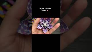 #origami #kusudama flower #diy #viral #craft #howto #fyp