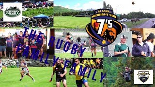 2019 ALASKA MIDNIGHT SUN 7s at ALASKA RUGBY MOUNTAIN GROUNDS ⛰️🌞💦🏉