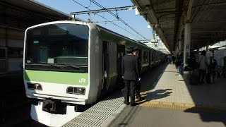 山手線E231系『ディズニーイースター!』トウ534編成 上野駅発車！！