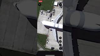 How to find the airbus beluga in google earth