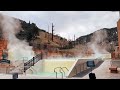 全球最大的天然温泉泳池 glenwood hot springs pool 门票价格 酒店包多次往返门票 滑雪小镇vail ski resort 新年快乐