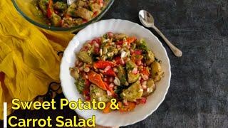 Sweet Potato & Carrot Salad Recipe, Easy and Healthy Weight Loss Diet Recipe