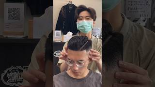 側梳油頭/剪髮/造型/#男士髮型 #男士燙髮 #barber #barbershop #漸層 #造型