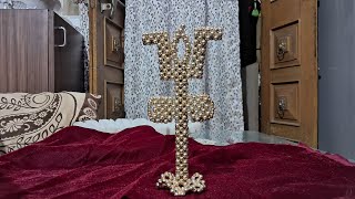 Nirmala's Pearl Art | Shivratri special Shiv Trishul