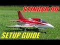 FREEWING / MOTIONRC STINGER 90 Setup Guide by: RCINFORMER