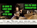 50 Ways To Leave Your Lover - Drum Transcription (Steve Gadd) Free PDF!