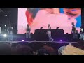 brockhampton performing at boston calling bleach