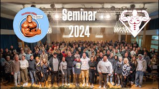 Jahresabschluss-Seminar 2024 / Bodybuilding Talk mit Markus Rühl, 2x Ollesch und 2x Matthias