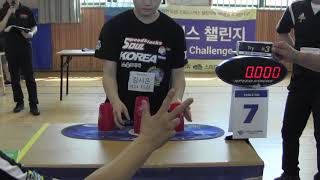 Female Individual 3-6-3 Sport Stacking World Record 1.816 (Si Eun Kim)