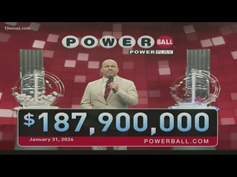 Powerball Numbers, January 1, 2024 | $187.9 Million Jackpot - YouTube