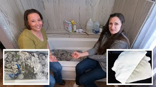 Laundry Stripping Recipe and Tutorial [Before and After] | Cleaning with Wisdom Preserved