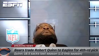The Eagles have Marcus Spears floored after landing another trade 🤣 | NFL Live