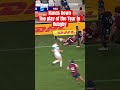 Hands Down the play of the Year in Rubgby #rugby