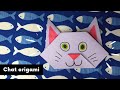 Chat en origami - Bricolage pour enfants 32