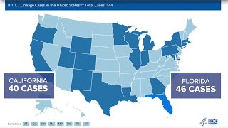 Florida leads nation in COVID-19 variant cases