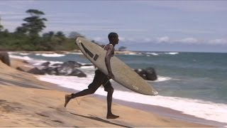 Tide turns for Liberia's secret surf spot