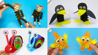 12 DIY paper crafts | Paper toys easy