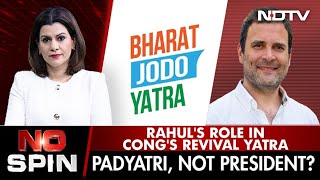 Rahul Gandhi's Role In Congress Revival Yatra: Padyatri, Not President? | No Spin