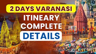 Varanasi 2 days itinerary for Tourist | Tourist places, Pilgrimage Places, Temples in Varanasi