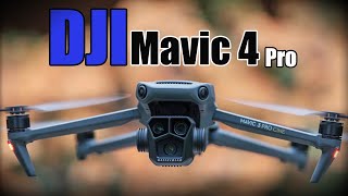 DJI Mavic 4 Pro: 52 Minute Flight Time \u0026 Next Level Features!