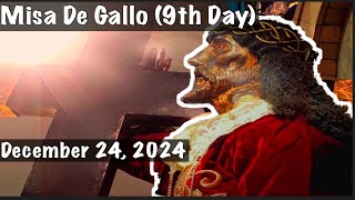 Quiapo Church Live Mass Today 9th Day Misa De Gallo - December 24, 2024