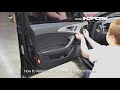 How to Removal 2012 Audi A6 C7 door trim panel by 인디웍 indiwork