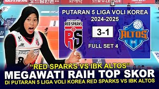 🔴LIVE SEDANG BERLANGSUNG ◆ RED SPARK VS IBK ALTOS ◆ PUTARAN 5 LIGA VOLI KOREA 2025~megawati TOP SKOR