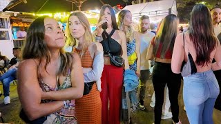 🇨🇴 Medellin Nightlife Colombia 2024 - Many Single Colombian Girls After Midnight